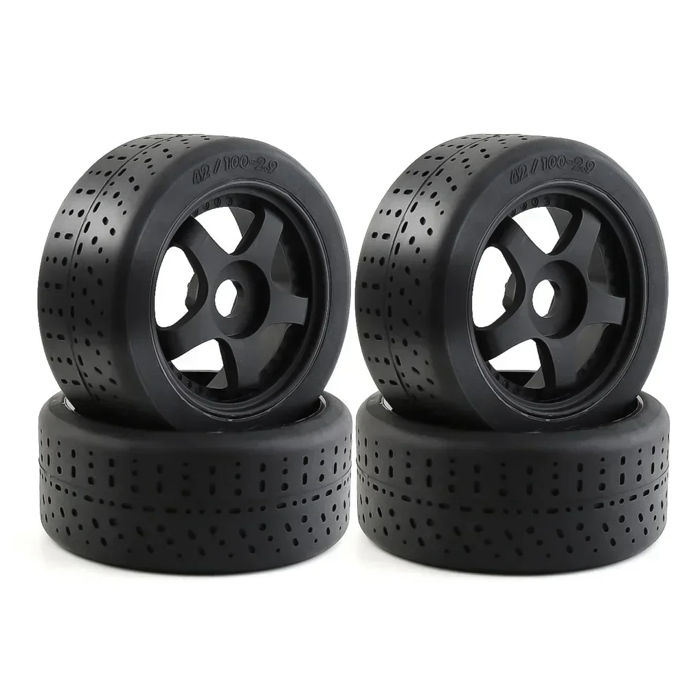 4 шт. 100X42 мм 5-спицевая шина 17 мм, шестигранное колесо для Arrma 1/7 Infraction Felony Limitless, детали для обновления радиоуправляемого автомобиля