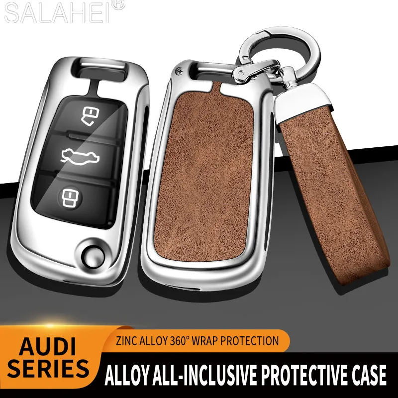 Чехол для Audi C6 R8 A1 A3 Q3 A4 A5 Q5 A6 A7 S6 B6 B7 B8 8P 8V 8L TT RS Sline