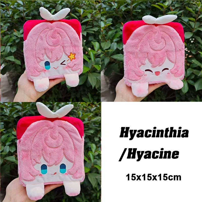 Предпродажа, 30 дней, аниме 2025, игра Honkai: Star Rail Cos Hyacinthia Hyacine, унисекс, 15 см, квадратная плюшевая подушка, подарок на день рождения