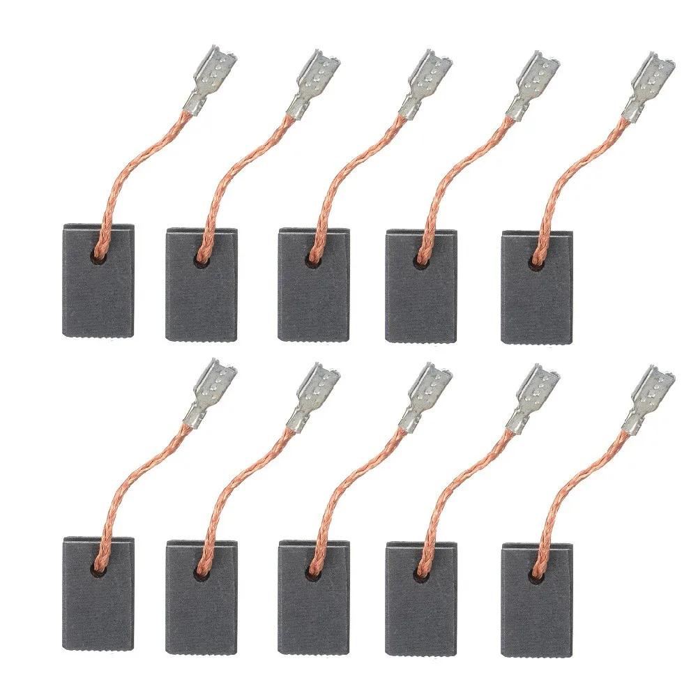 Фото 10 шт. угольные щетки 5 мм x 10 мм x 17 мм, совместимые с Bosch GWS14150 15150 10125 125CI GOP12CE, модель GWS14 150 №3