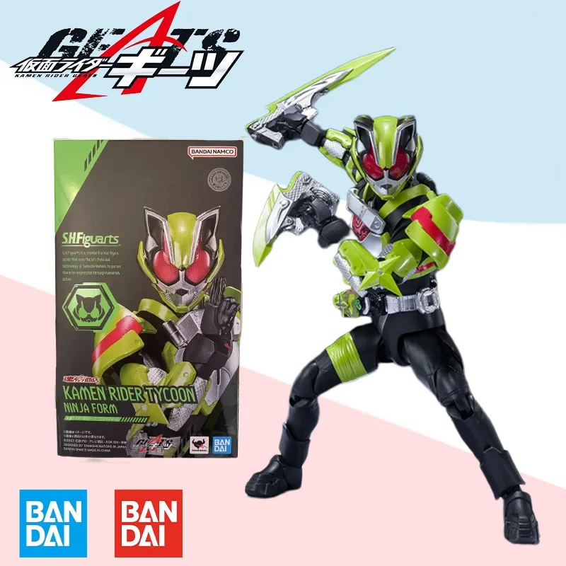 Bandai Оригинальный S.H. Фигурarts SHF KAMEN RIDER TYCOON ниндзя форма полный действия аниме фотография игрушка подарок для детей