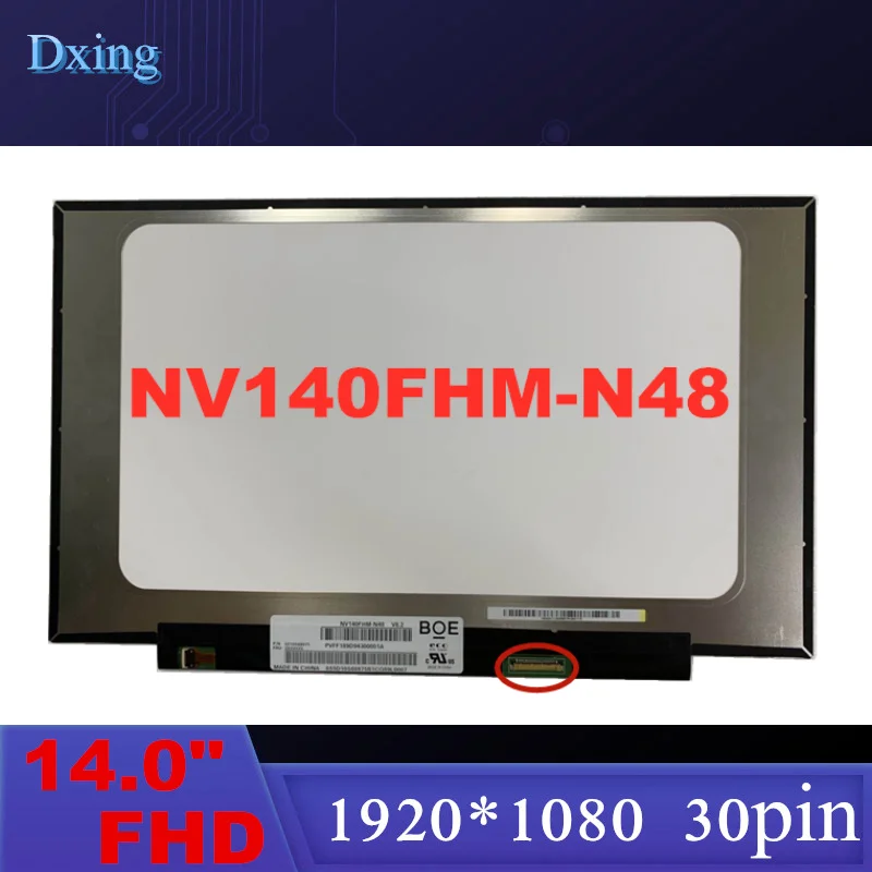 IPS-экран для ноутбука 14,0 дюйма, ЖК-экран для планшетов Lenovo ideapad 330S-14IKB 330S-14AST 1920x1080 30pin