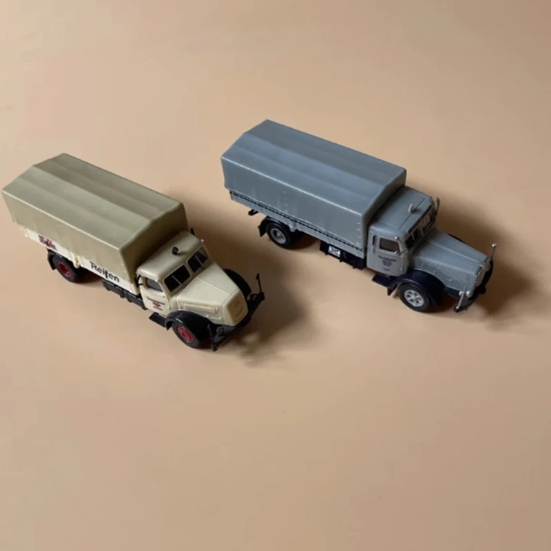 Массовая модель Herpa 1:87 Henschel/Bussing NAG, пластиковая старая модель грузовика, статическая коллекция, украшенные праздничные подарки, игрушки