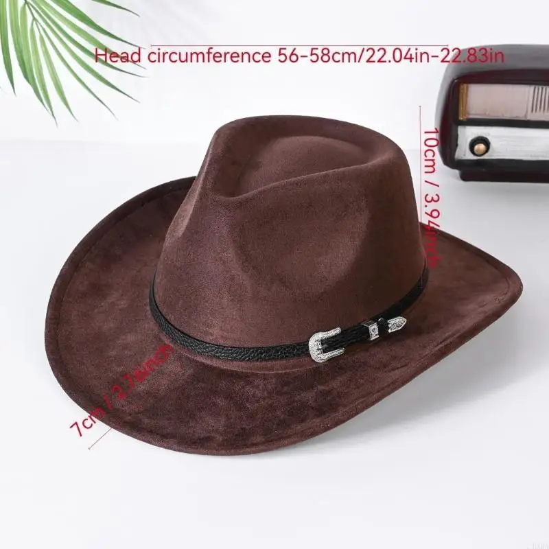 HXBA HOMBURG HAT HAT PORKPIE Шляпа уникальные пряжки для празднования и уличной фотографии