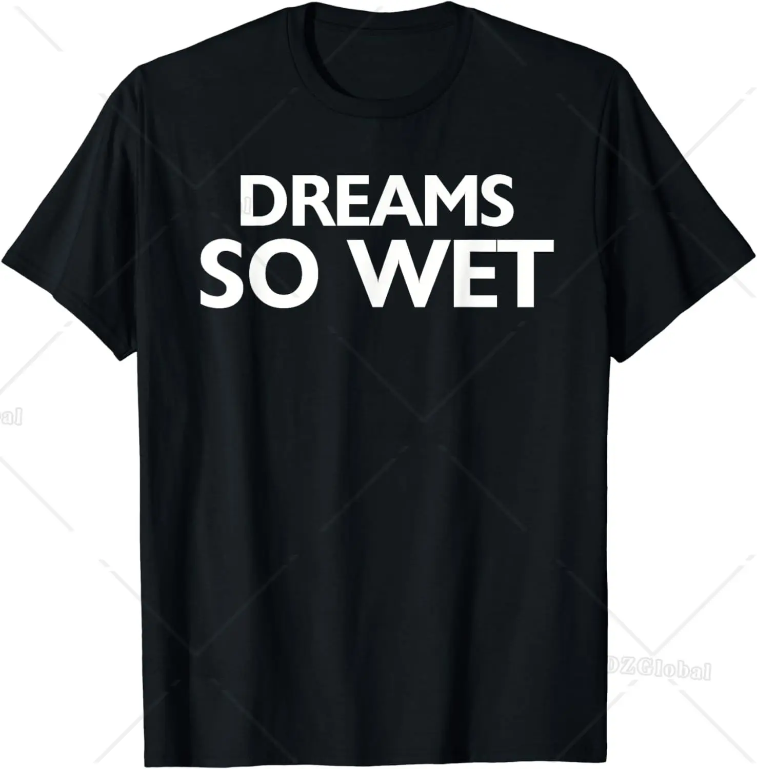 Футболка с надписью Dreams So Wet, забавная простая одежда для людей, топы, винтажная одежда, графические футболки, мужская одежда, женские футболки