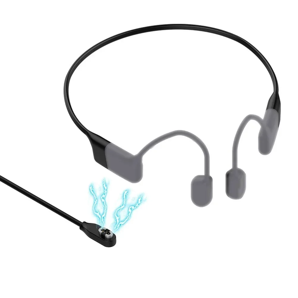 Фото Магнитный зарядный кабель для SHOKZ OpenSwim Pro S710, зарядное устройство для наушников с быстрой передачей данных, магнитный зарядный шнур типа C №2