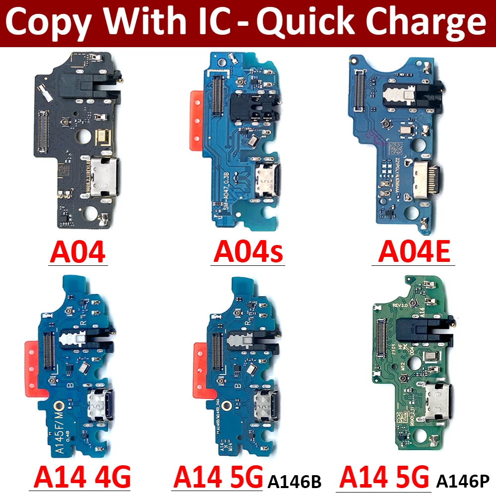 Новинка для Samsung Galaxy A04 A04s A04E A045F A047F A042F док-разъем USB зарядный порт гибкий кабель микрофонная плата
