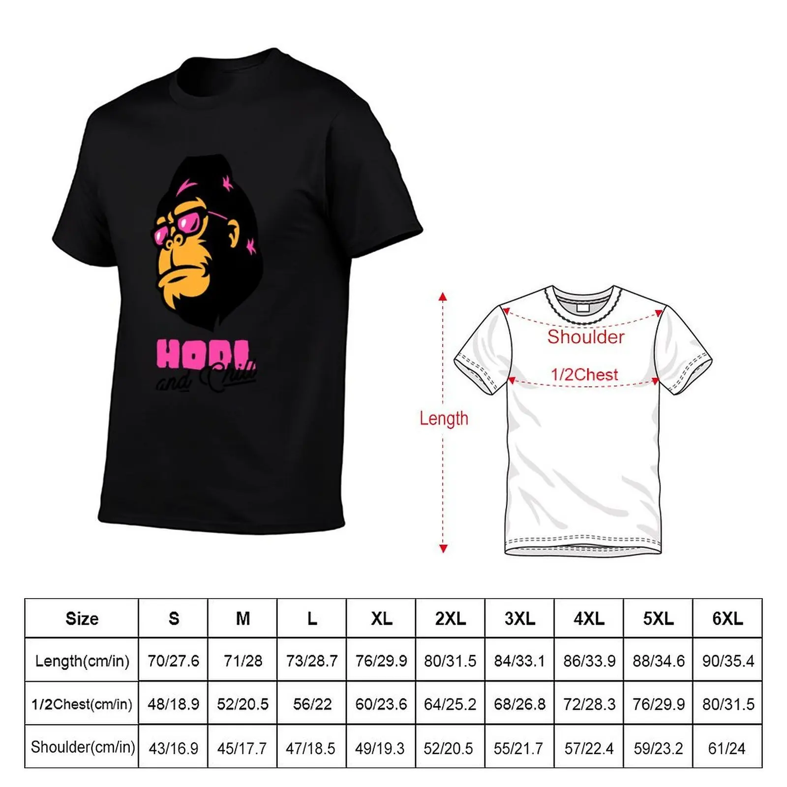 FEG - Hodl And Chill T-Shirt t shirts designer essential t shirt T-Shirt (art.: 3920d259e7831) - 3920d259e7831