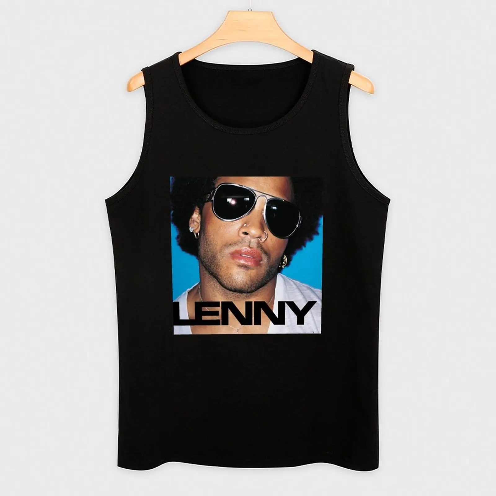 Фото Lenny Kravitz майка мужской летний жилет спортивная одежда для мужчин мужская летняя футболка для бодибилдинга №3