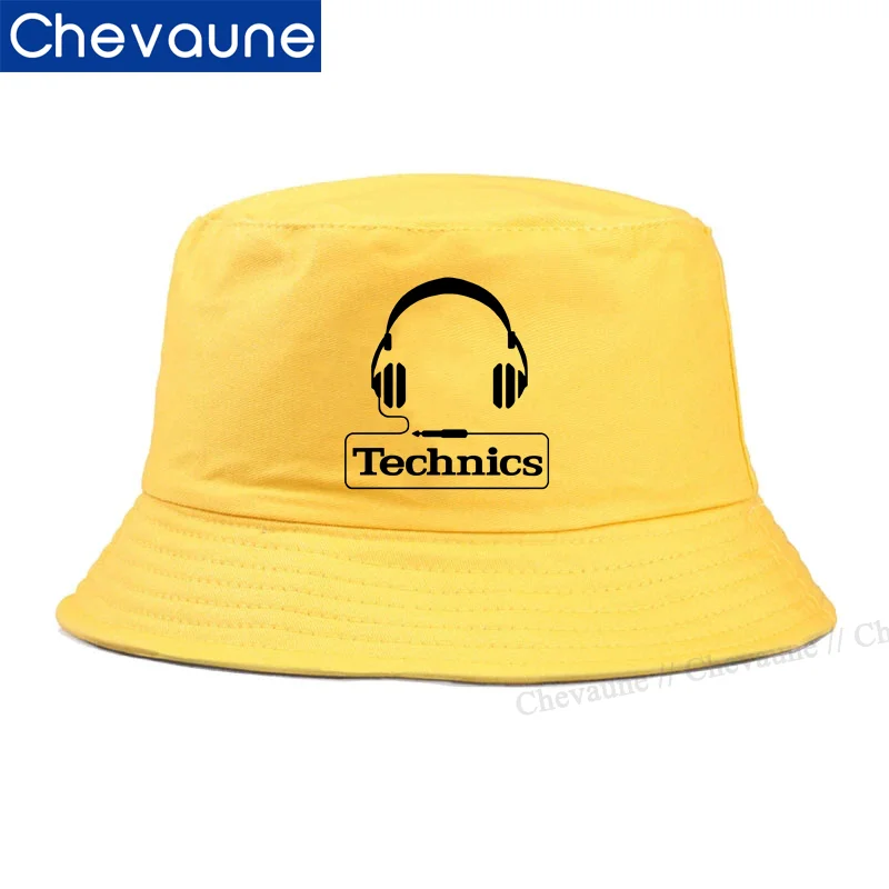 Фото Панама Technics с логотипом Dj 1200 музыкальная для дома и техно, электронная Панама в стиле хип-хоп для женщин и мужчин, дышащая уникальная шляпа с солнцезащитным козырьком №3