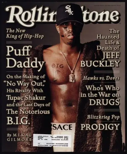 1p,1997 PUFF DADDY - SEAN COMBS - P. DIDDY - Журнал *ТОЛЬКО КРЫШКА*