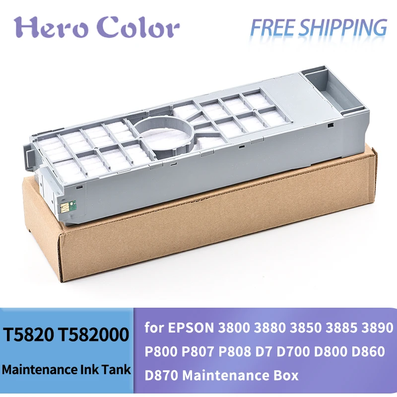 Контейнер для чернил для EPSON 3800 3880 3850 3885 3890 P800 P807 P808 D7 D700 D800 D860 D870