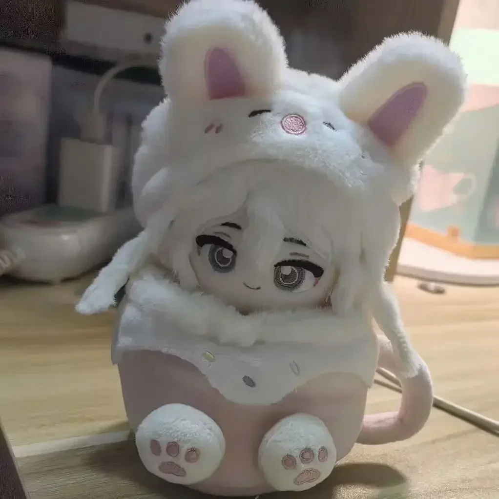 Аниме Nagito Komaeda Kawaii косплей хлопковая плюшевая кукла тело платье одежда брелок кулон подарок на день рождения 10 см