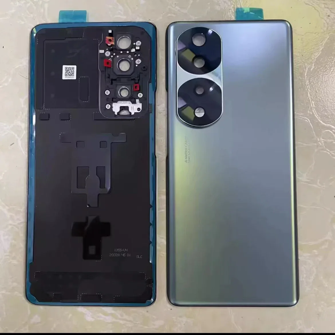 Фото Оригинальная задняя крышка для Huawei Honor 70 Pro + задняя крышка аккумулятора, задняя крышка, задняя крышка корпуса для Honor 70 Pro Plus, замена №2