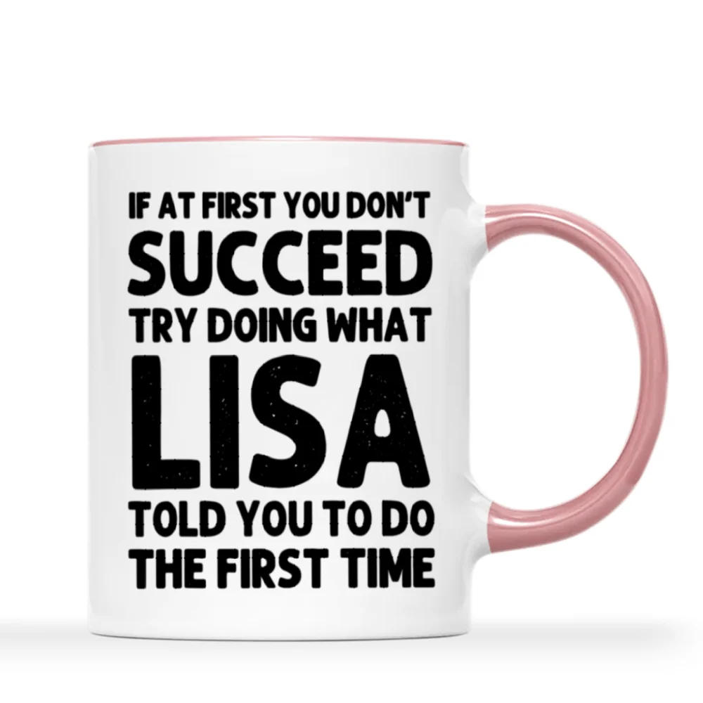 1 шт., внутренняя кружка LISA'S Insightful на 11 унций: если у вас не успешным, попробовать, что LISA следует делать в первый час — идеально подходит для