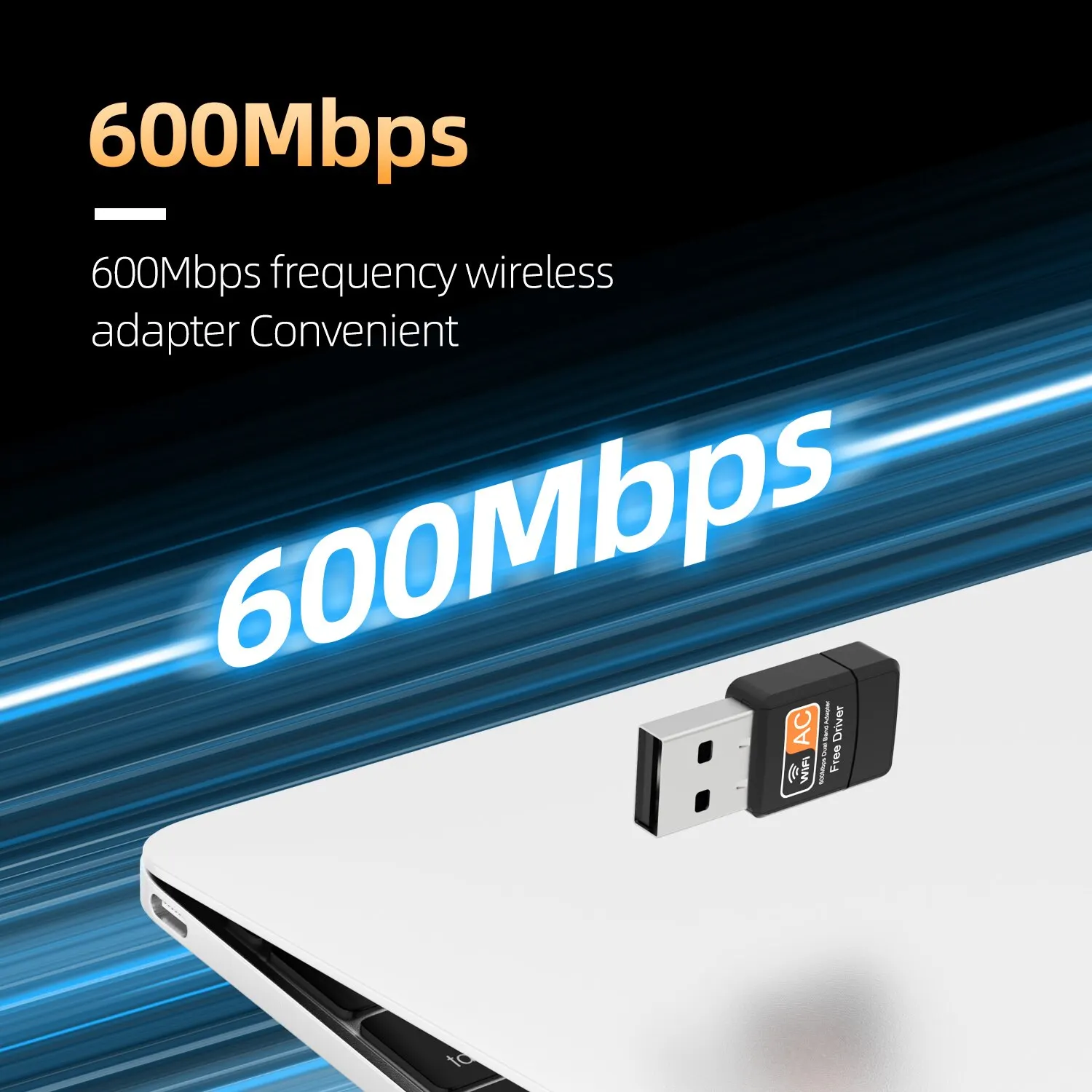 Фото PIX-LINK UAC09BD 600 м Бесплатный драйвер USB2.0 адаптер Wi-Fi адаптер Ethernet адаптер для сетевой карты Windows Mac Wi-Fi D №2