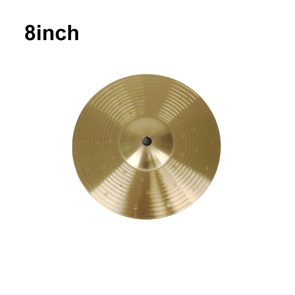 Фото Crash Cymbals Латунные тарелки Музыкальные программы Мелодийный Jingle Звук Тщательно выполненный блестящий блеск Яркий тон №2