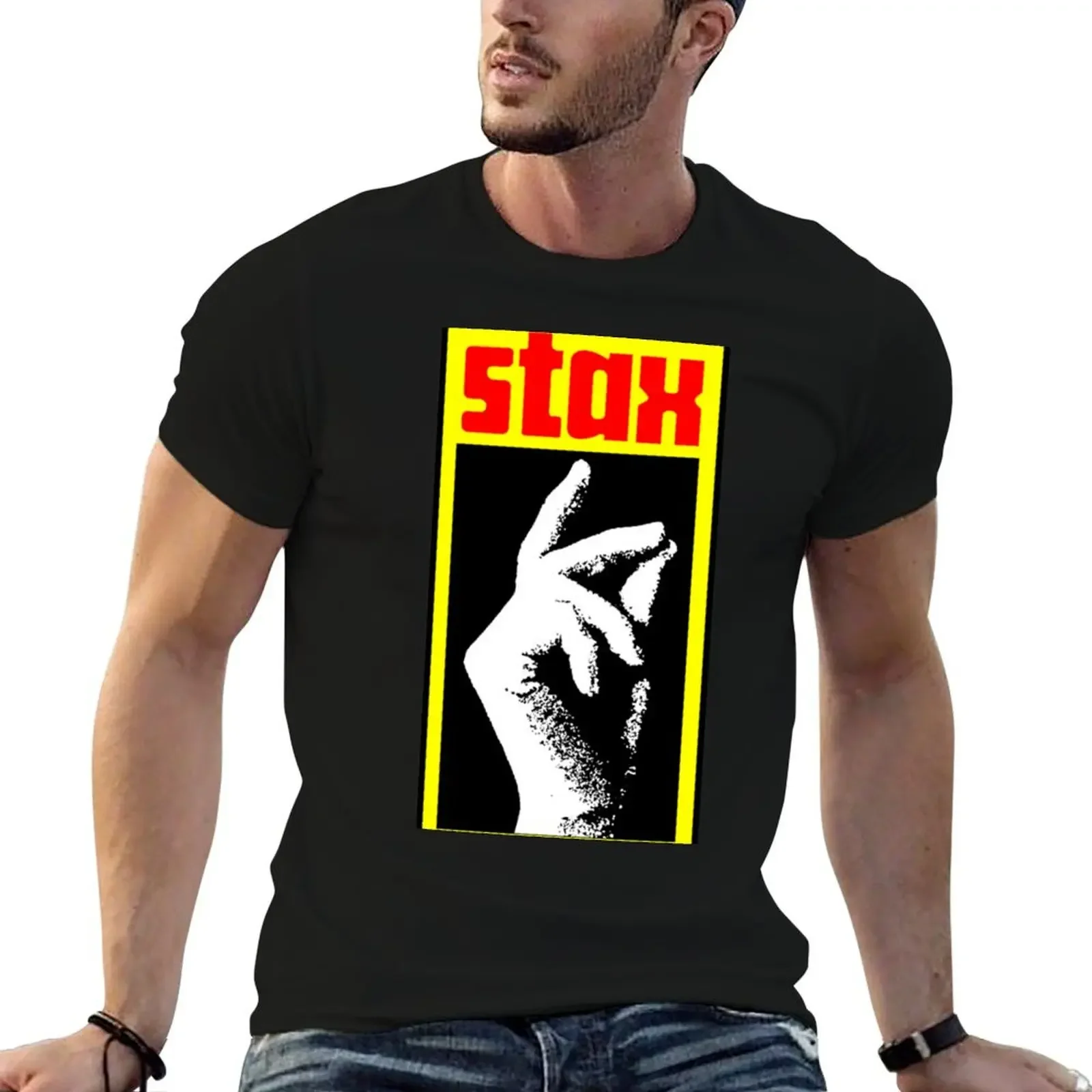 Футболка Stax, винтажная одежда, милая одежда, винтажная футболка с рисунком, винтажная мужская футболка с рисунком