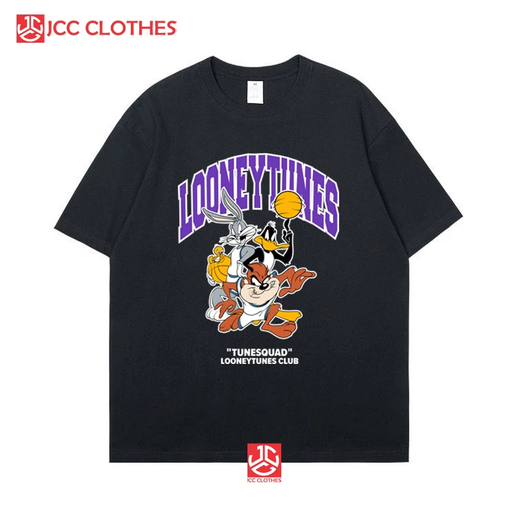 Футболка KAOS PRIA KARTUN LUNEYTUN, баскетбольная команда