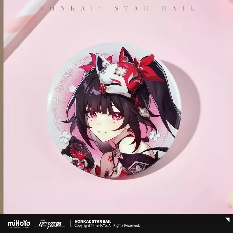 Фото Предварительная продажа miHoYo официальный Honkai Star Rail Cosmic Candy House серия жестяной значок DanHeng YinZhi 7 марта JingYuan Косплей №3