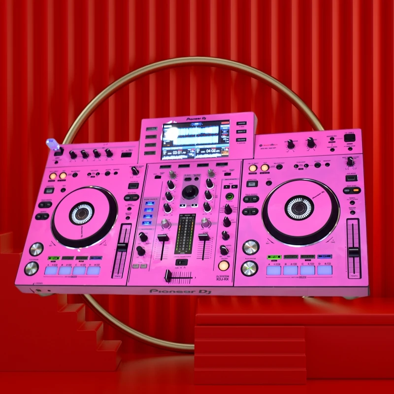 Подходит для пленки Pioneer XDJRX розового цвета, полностью закрытая защитная наклейка, антикоррозийная машина от царапин, а не машина
