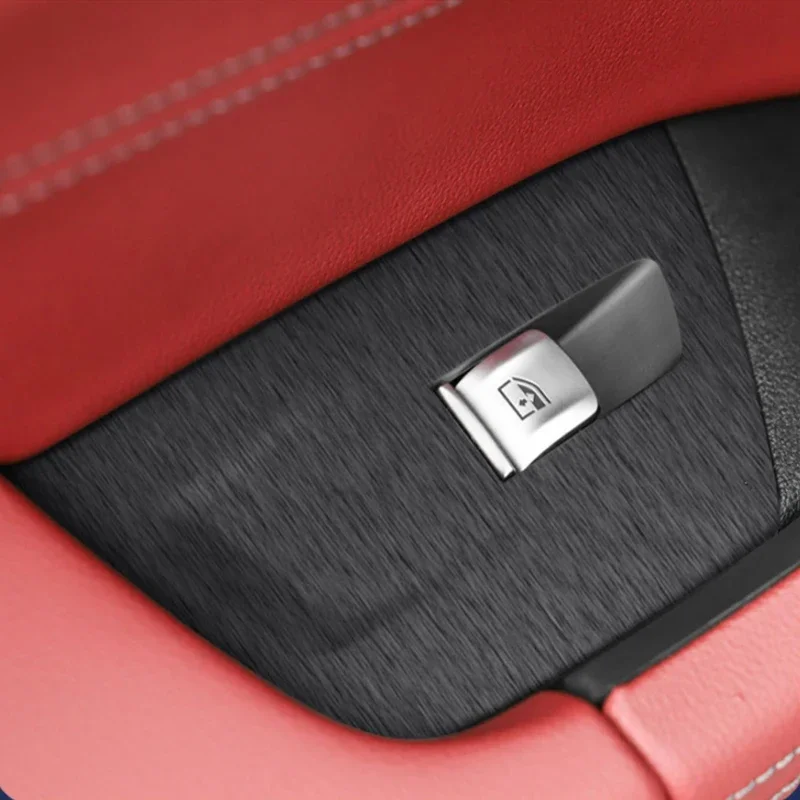 Фото Наклейка на салон автомобиля для BMW X4 F26 G02 2014-2025, подъемная оконная панель, наклейка, защитная пленка для рулевого колеса, аксессуар №4