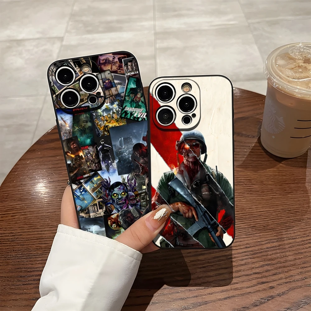 Чехол для телефона Cod Zombies для Iphone 17 Air 16 Pro Max 15 Pro 14 Plus 13 11 12 Xr Xs 7 8 Plus Se Задняя крышка