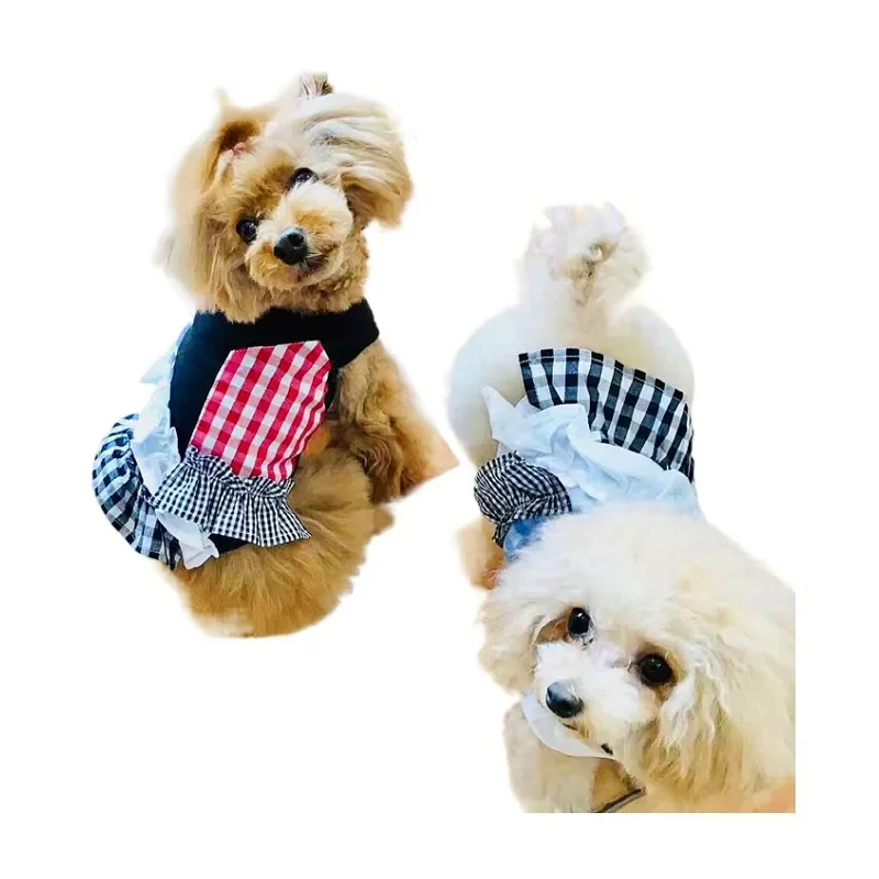 Одежда для собак Dou Corgi, тонкий жилет, платье для кошек, легкая юбка для собак, защита от грязи, одежда для домашних животных (art.: 3920cc9d800f4) - 3920cc9d800f4