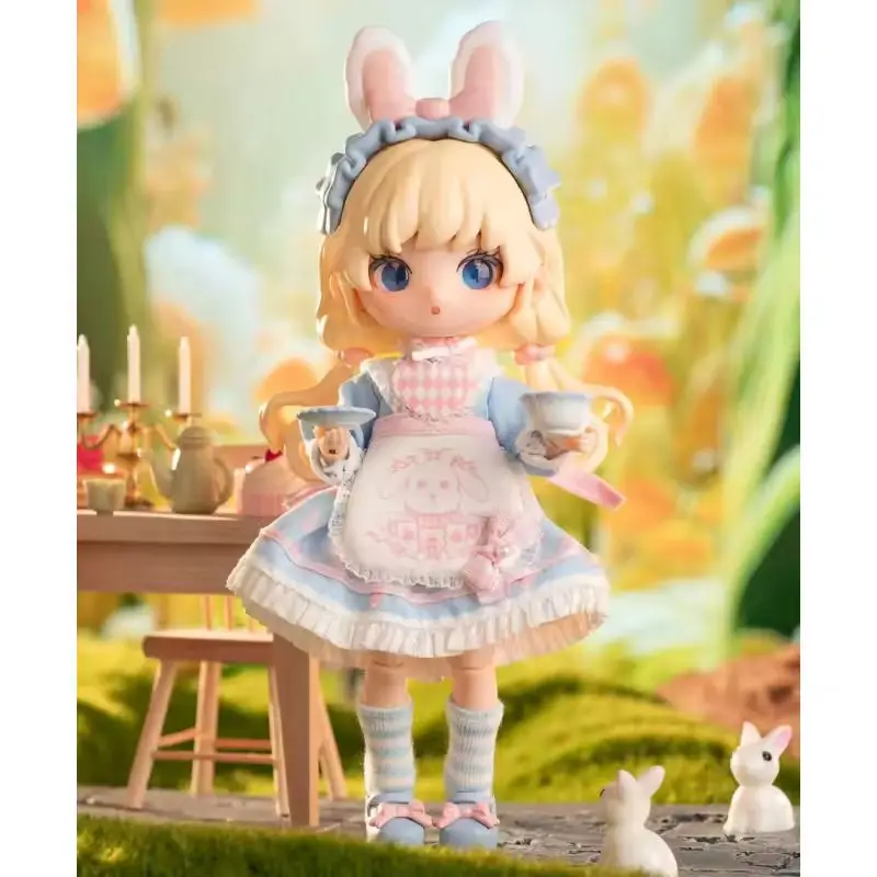 Фото Новинка 2025 года, хит продаж, серия Liroro Fairy Tale House Ob11 1/12 Bjd, милые экшн-фигурки, каваи, аниме-фигурки, куклы, игрушка в подарок №5