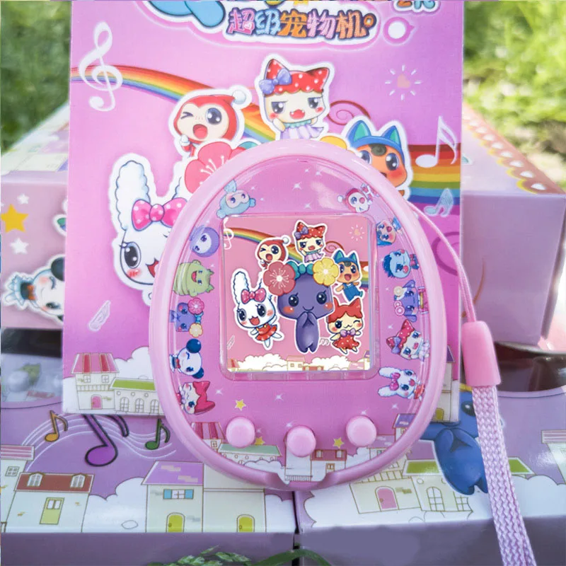 Фото 2023 Tamagotchi электронные питомцы Игрушки для девочек и мальчиков цветной экран USB зарядка интерактивный виртуальный питомец детские игры игрушки для детей №5