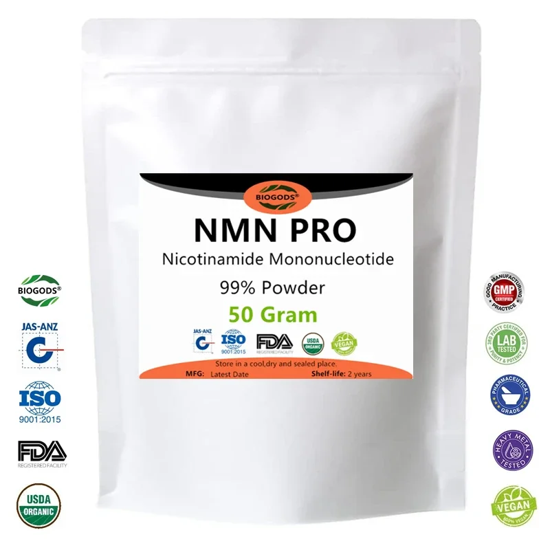 Пайетки для лица NMN PRO Cosmetics 99% NMN никотинамид мононуклеотид