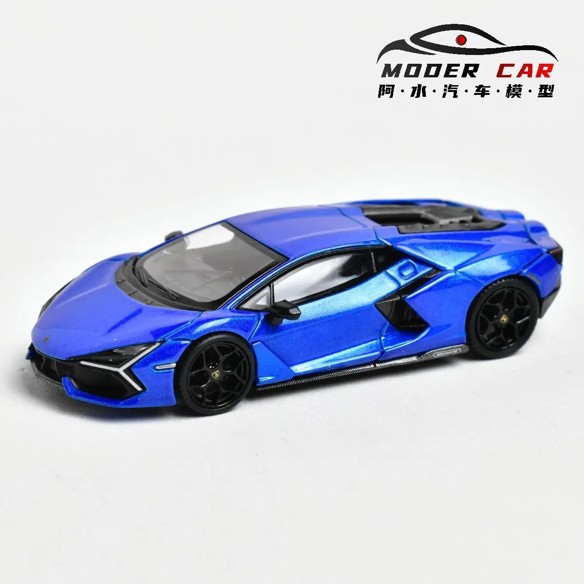 Литая под давлением модель автомобиля MINIGT 1:64 748 Revuelto Blu Eleos