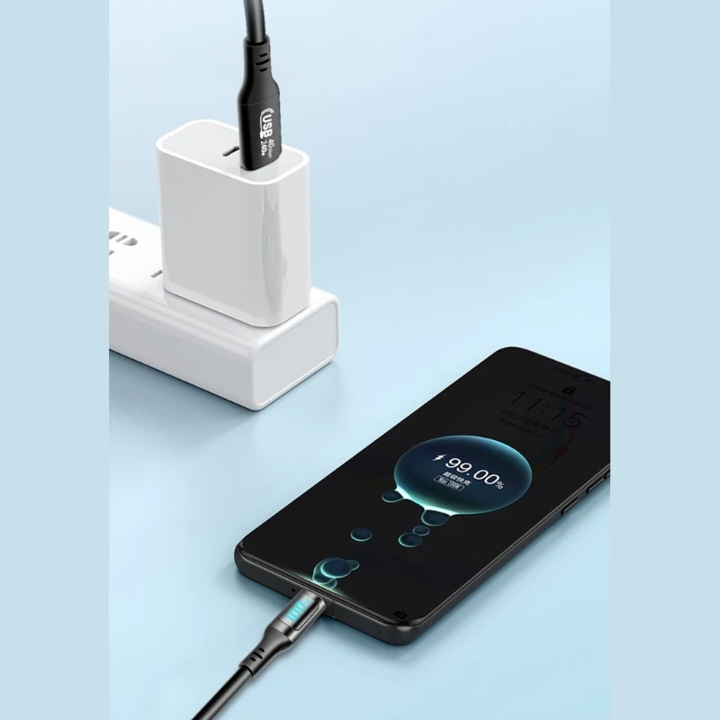 Кабель USB к USB тип быстрая зарядка PD240W, тип быстрая зарядка, быстрая зарядка, кабель для передачи данных, 40