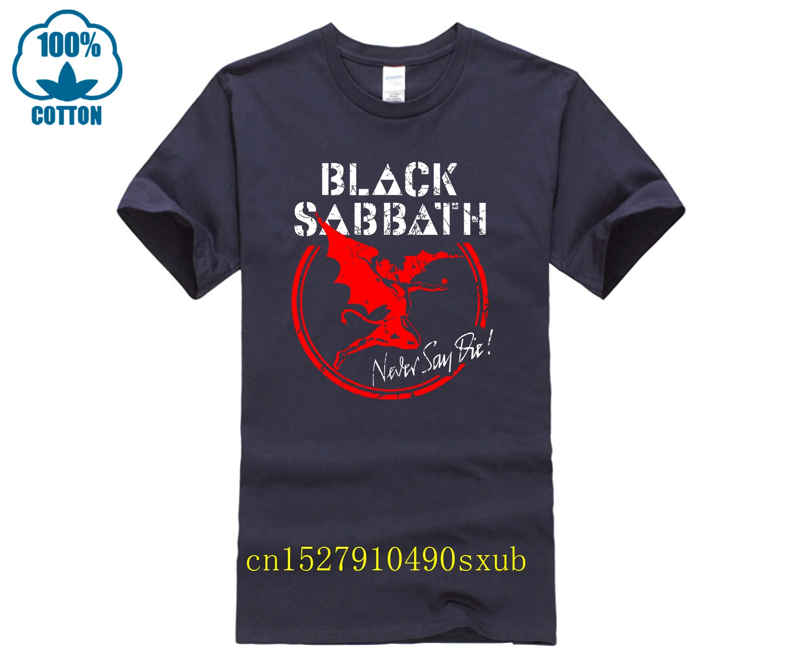 Официальная черная футболка Sabbath Never Say Die Футболка Archangel (art.: 3920cd96279f5) - 3920cd96279f5