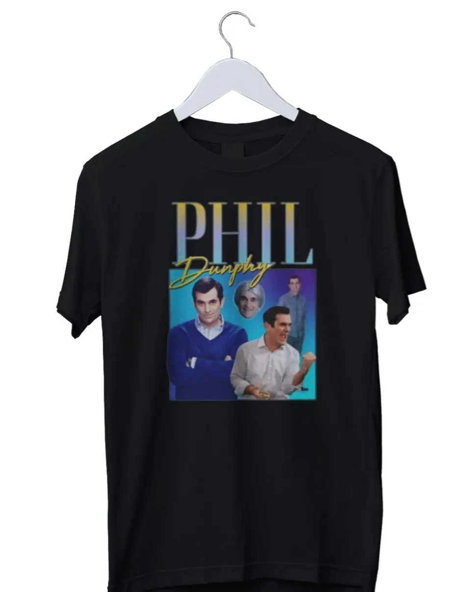 Phil Dunphy Mf Phil Modern Family Графическая футболка унисекс S M L XL 2 3 4 XL Винтаж мужской летний топ мужские оригинальные подарки мужские