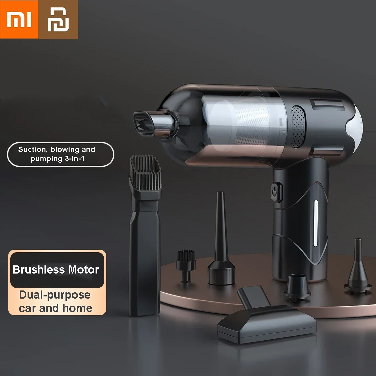 Фото Беспроводной ручной мини-пылесос Xiaomi Youpin №1