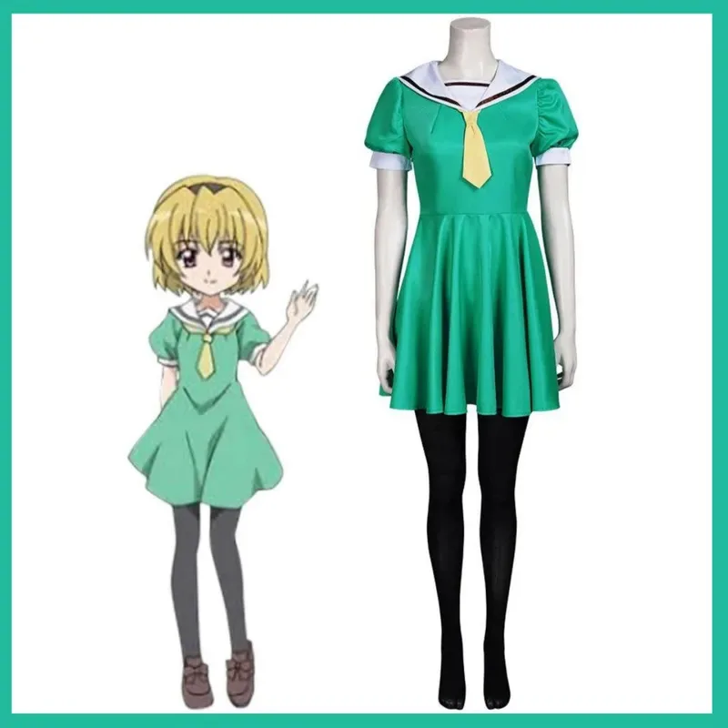 Фото Аниме Higurashi When They Cry Ryugu Rena Sonozaki Mion Furude Rika Hojo Satoko Косплей Костюм Униформа Платье Женщина Kaw №5