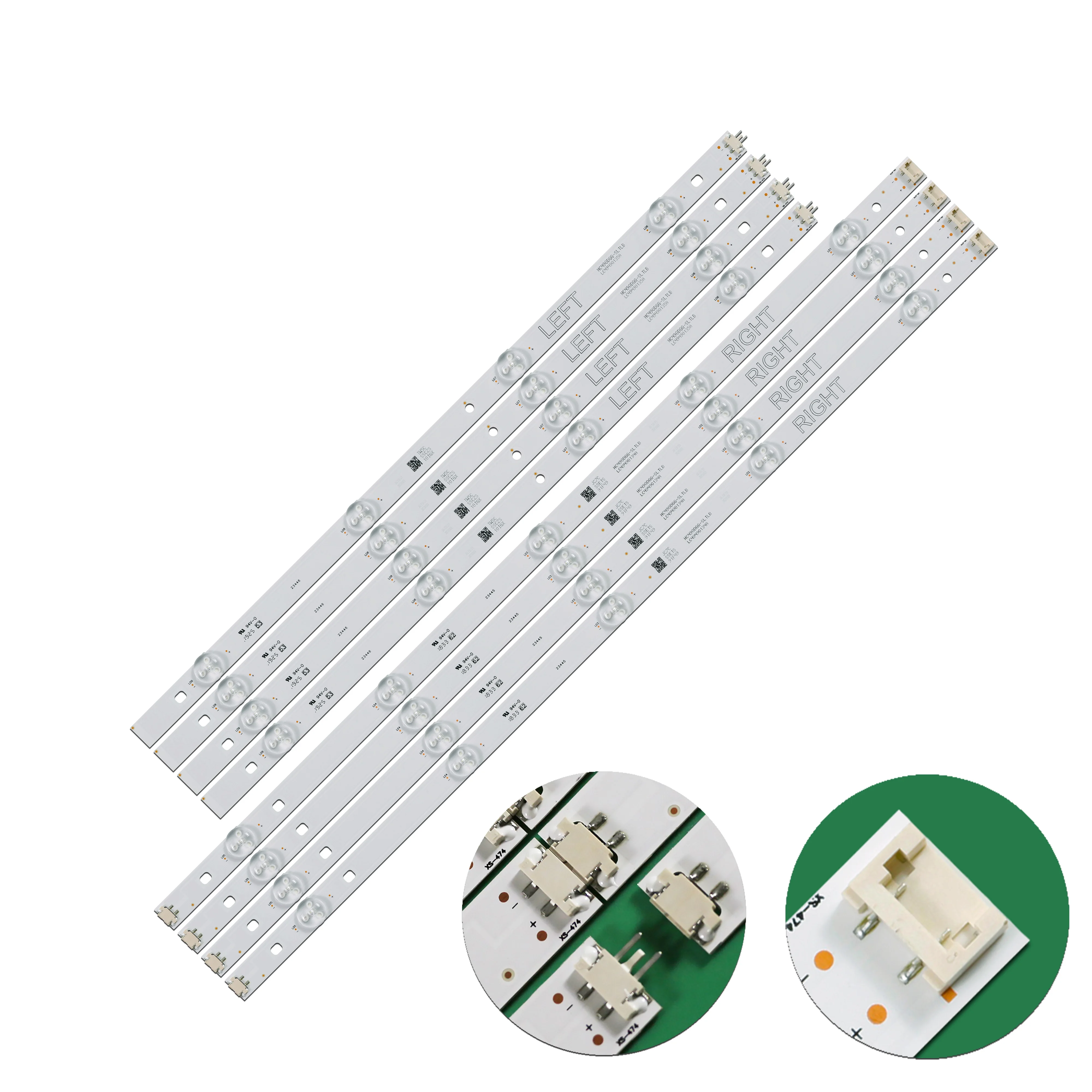 Для 49UM7400 49UK6400 49UK6300 49UM7000PLA 49UK6200PLA 49LK5900 49UK6470 49UM7000 49LK5900PLA 49UK6300PLA NC490DUE светодиодная лента