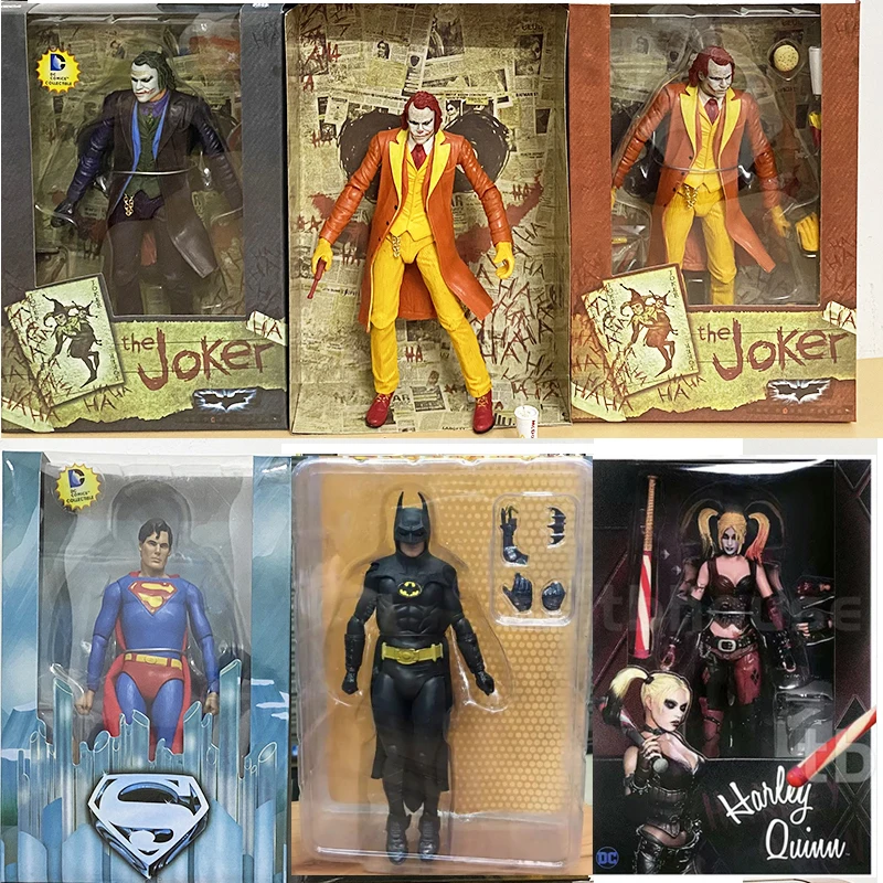 Фото Neca, Джокер, Харли Квинн, Бэтмен, экшн-фигурка, аниме, супергерой, мультфильм, Брюс Уэйн, коллекция 1989, модели игрушек №1