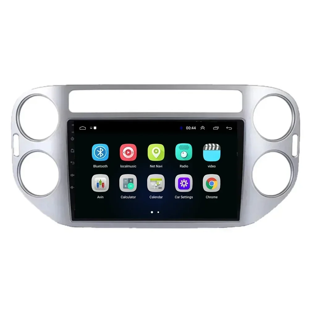 Фото 2 Din Android 13 Автомобильный стерео радио DVD GPS Мультимедийный видеоплеер 5G Wi-Fi камера DSP Carplay для Volkswagen Tiguan 1 NF 2006-16 №2