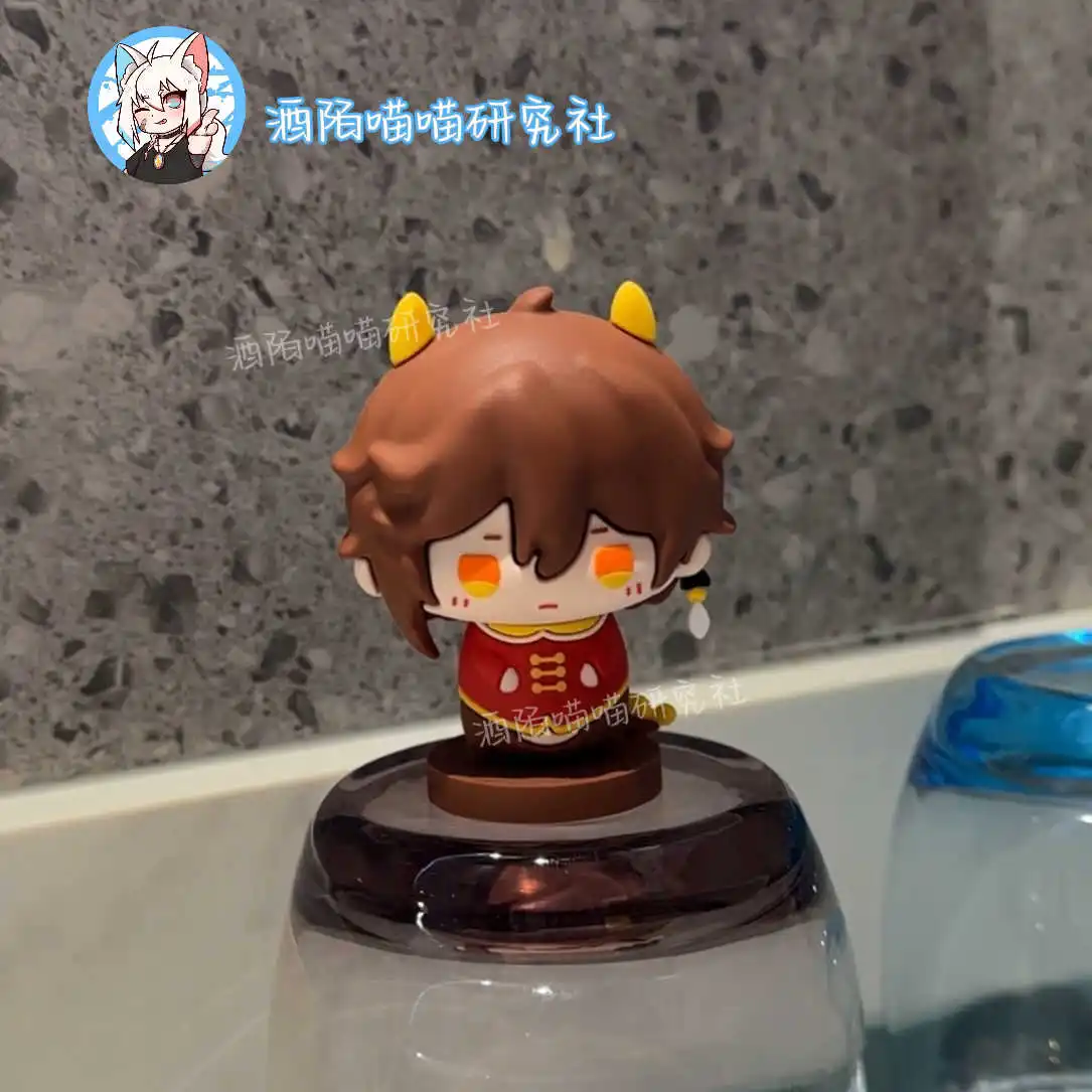 Фото НОВАЯ игра Honkai: Star Rail Kafka Xiao Zhongli, милая 5 см, эпоксидная кукла из ПВХ, корротяная фигурка, подставка, коллекция, подарок для косплея №5