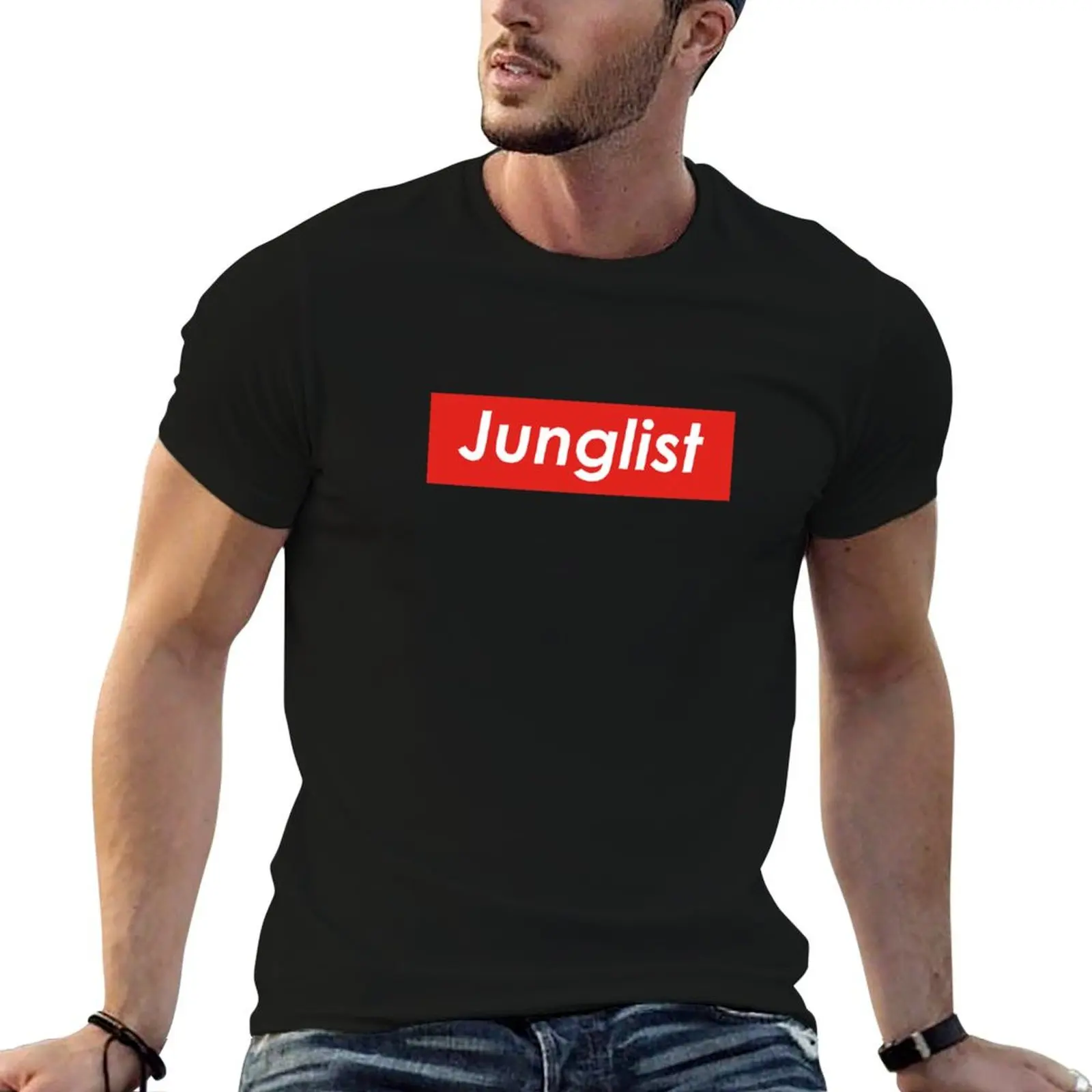 Junglist Drum and Bass дизайн футболка пот аниме фигурки незаменимая футболка летние топы мужские футболки