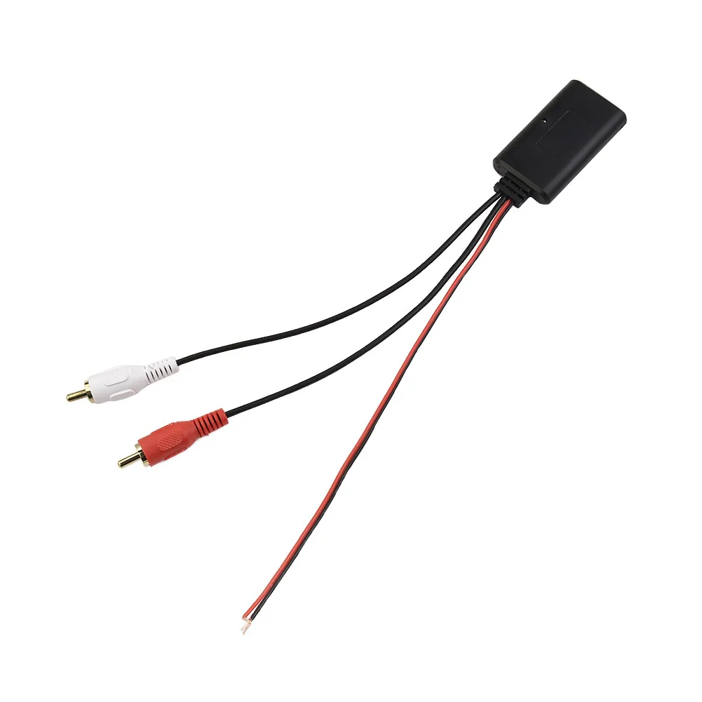 Фото Автомобильный приемный модуль ForBluetooth, вспомогательный адаптер для транспортных средств с разъемом 2RCA, общая длина 23 см, высокая чувствительность №3