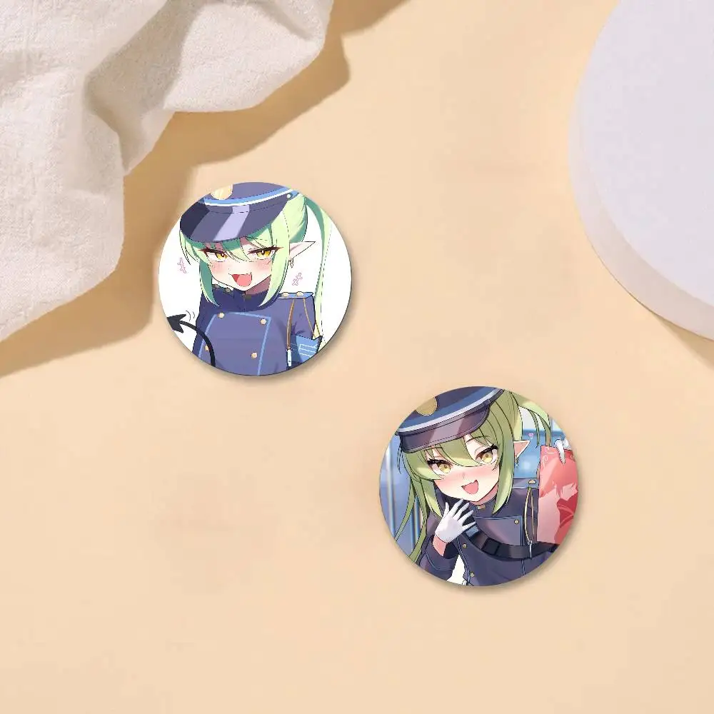 Nozomi аниме игра B-Blue A-Archive значки аниме круглый лазерный значок мультяшная брошь одежда аксессуары для рюкзака с лацканами