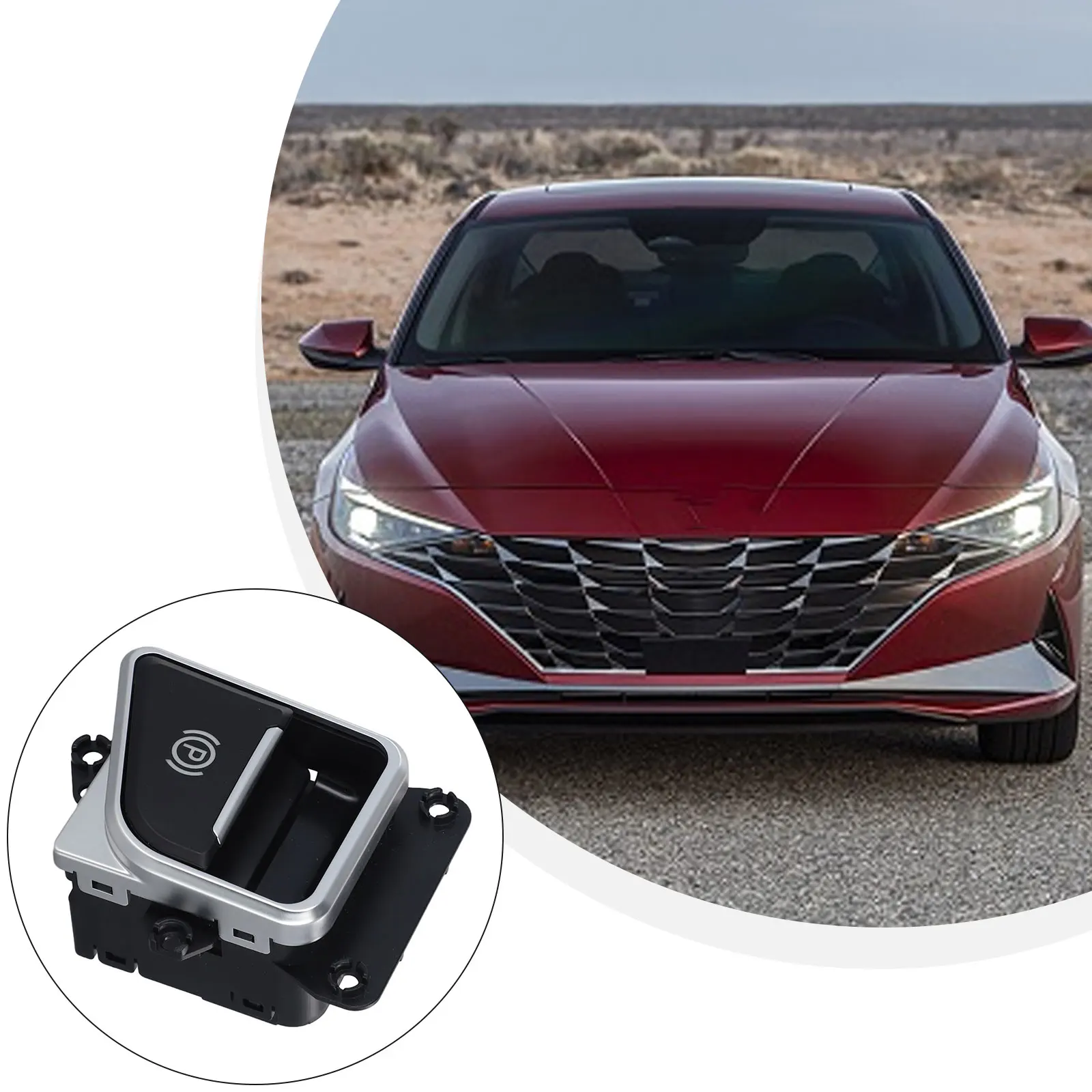 Фото Кнопка переключения стояночного тормоза ручного тормоза для автомобилей Hyundai для Elantra GT/для i30 с года Модель 12–16 OEM No 93766A5000 №2