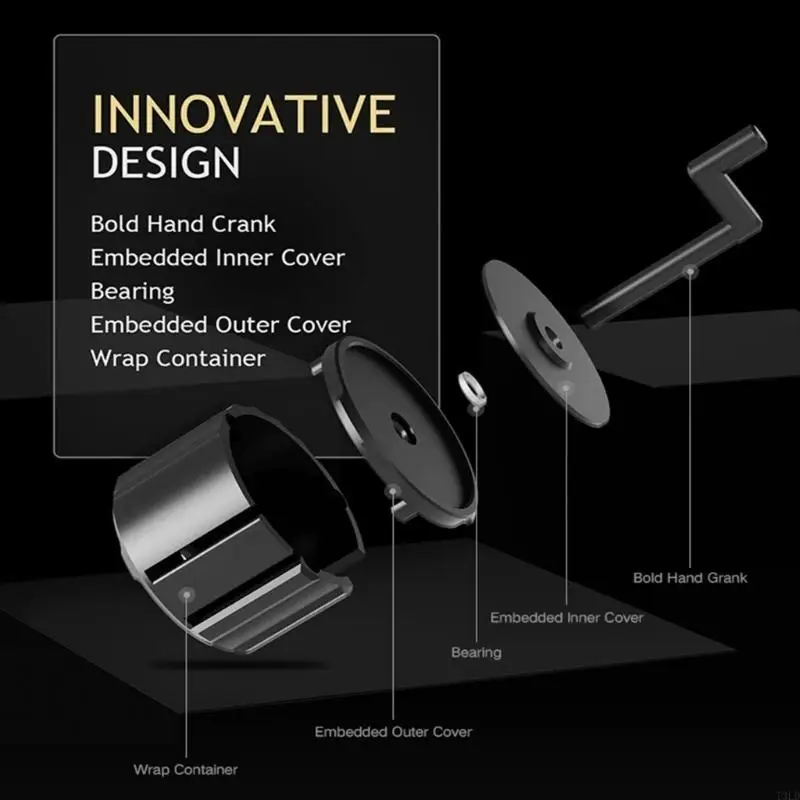 T3LD Boxing Wrap Roller, BANDAGE ROLLER HINGHELD BANDAGE SYSTEM LIGHTIGE