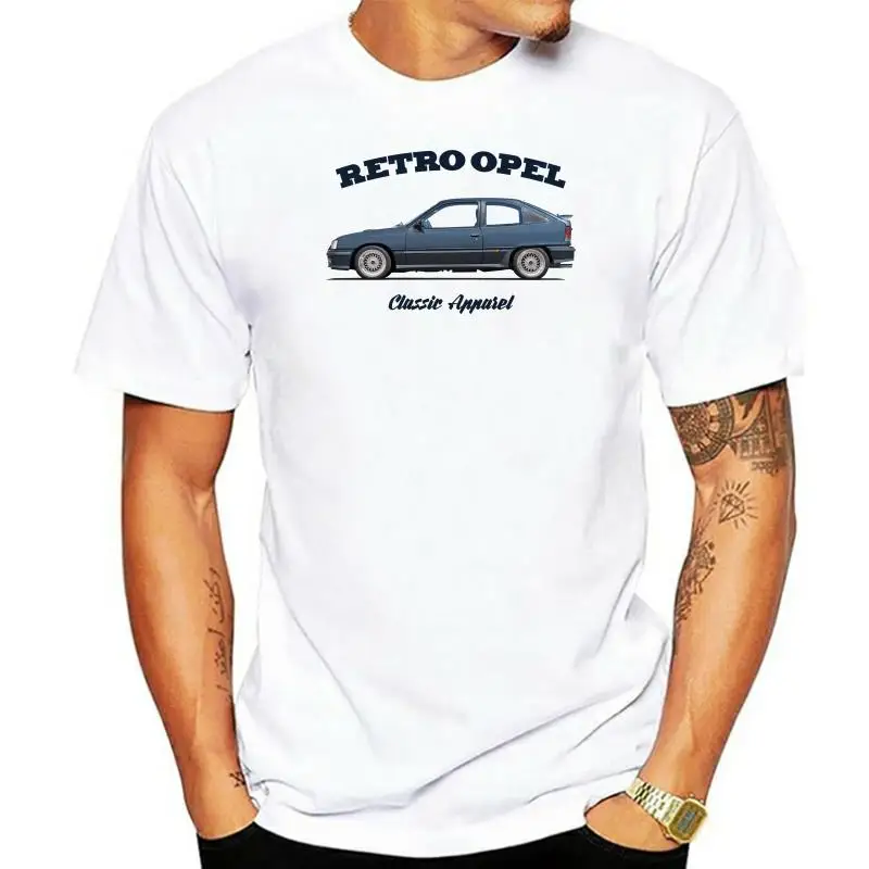 New Unisex Custom Printed Personalized T-Shirts German Classic Car Fans Kadett Gsi T-Shirt. Classic Car. German.Sexy T Shirts