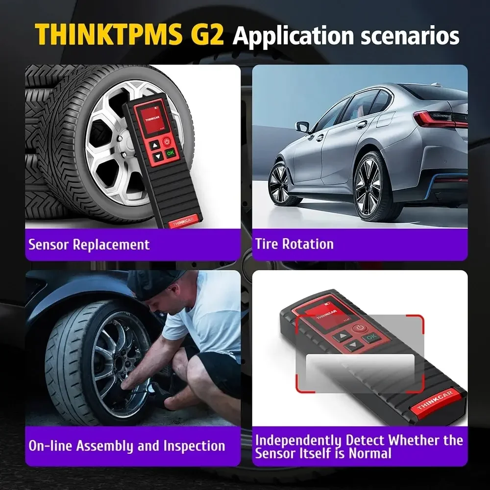 Фото THINKCAR ThinkDiag 2 & Diag-Zone программное обеспечение и Thinkcar TPMS и 4 шт. S3 Bluetooth-коннектор, Поддержка CAN FD-протокола, диагностический инструмент №5