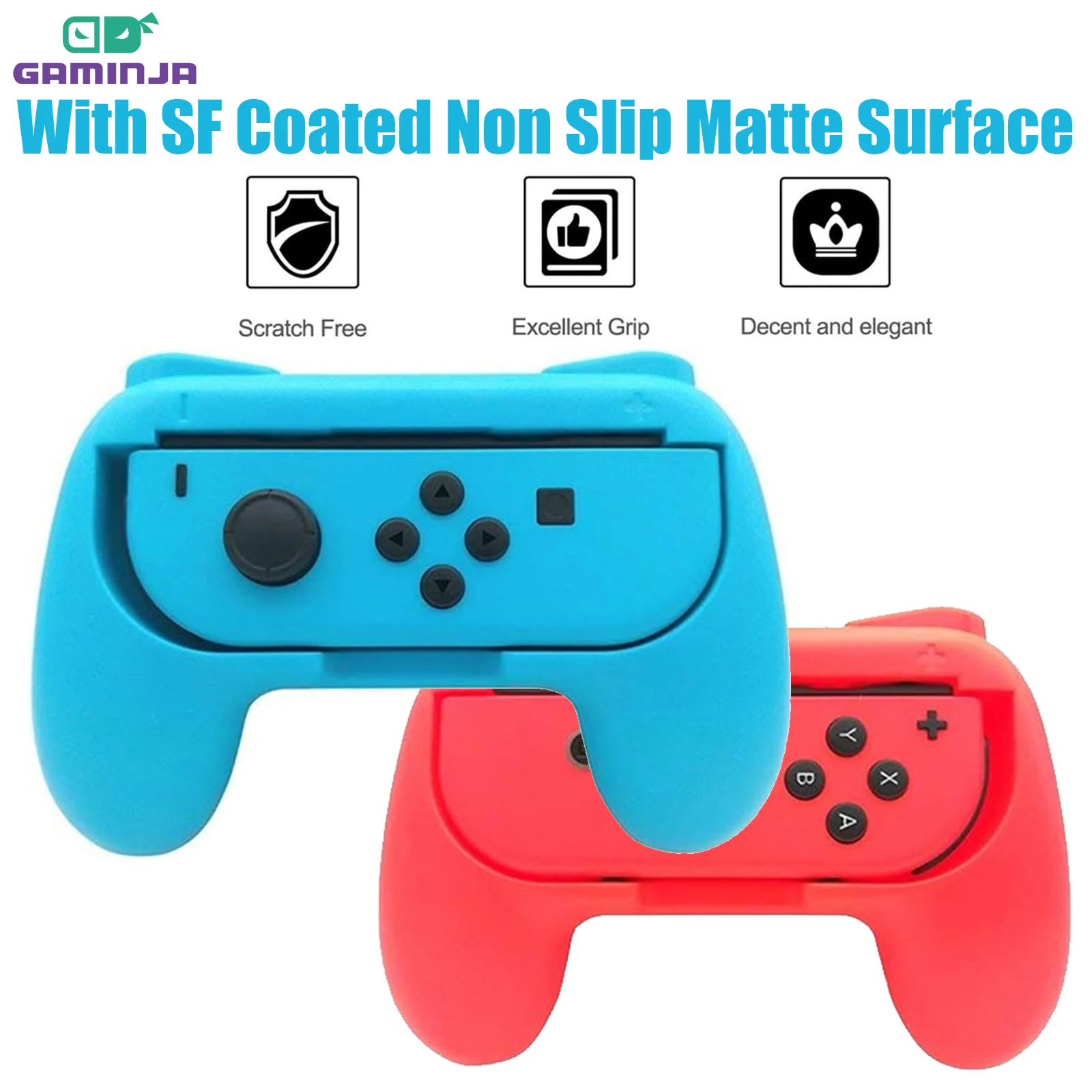 Прочный ручной контроллер джойстика GAMINJA, совместимый с Nintendo Switch и OLED-моделями