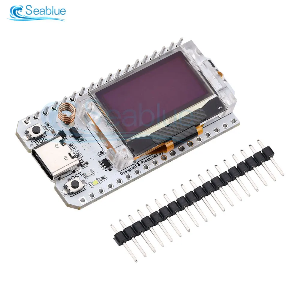 Фото Макетная плата LoRa 32 ESP32, Bluetooth, Wi-Fi, 0,96 дюйма, CP2102 V3, обновленная версия LAF 433-510 МГц, 863-928 МГц, TYPE-C интерфейс №3